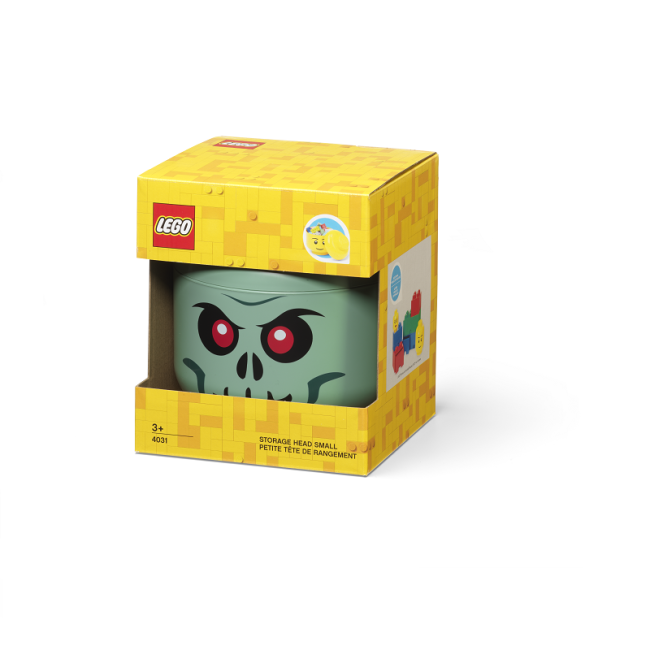 40310803 LEGO Väike Green Skeleton peakujuline hoiuklots